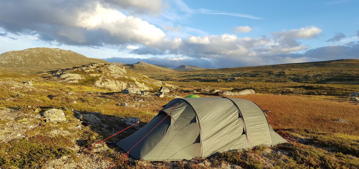 Backcountry camping tent