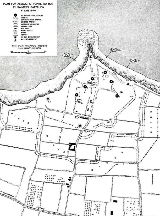 A black & white map of the battery site