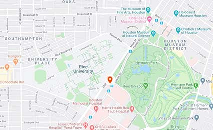 UTHealth Neurosciences Texas Medical Center map