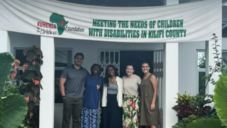 Group of Student Researchers in Kuhenza, Kenya