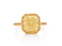 yellow diamond engagement ring