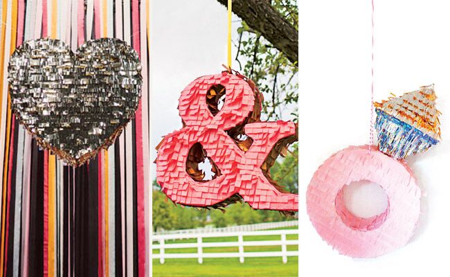 Wedding Piñatas from The Knot Blog