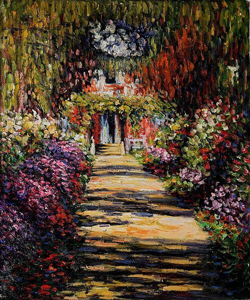 Monet Garden Giverny Prints