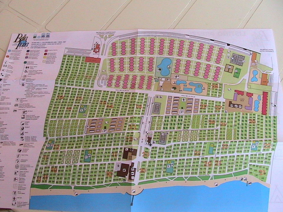 Plattegrond Bella Italia