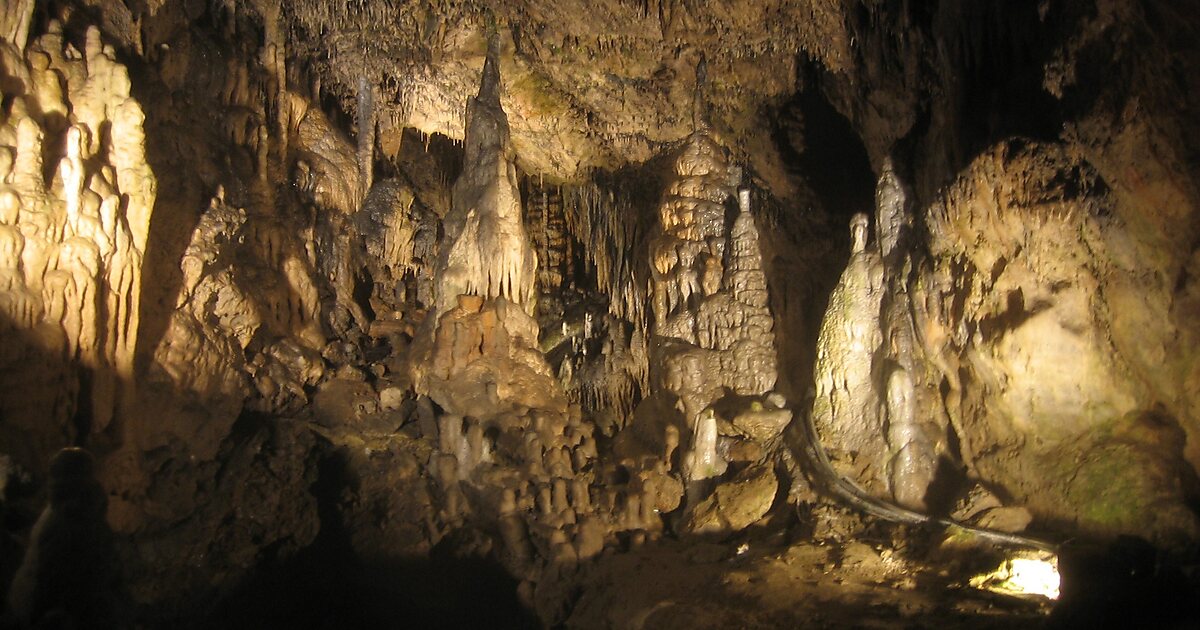 Caves of Han-sur-Lesse in Rochefort, België - Belgique - Belgien ...