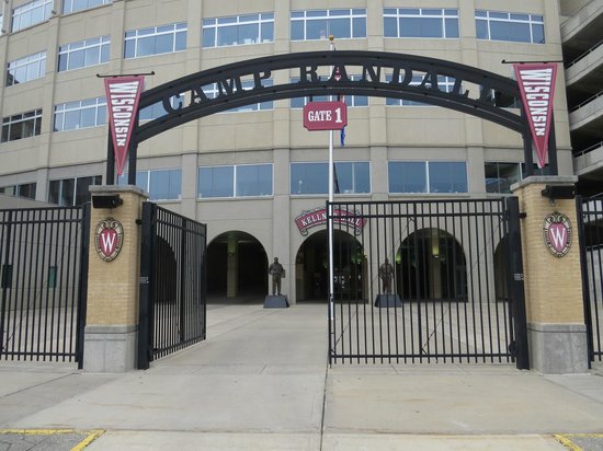 Camp Randall Stadium Gate Map