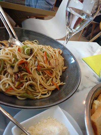 Spaghetti Marco Polo - Picture of Pizza Jardín, Madrid - Tripadvisor