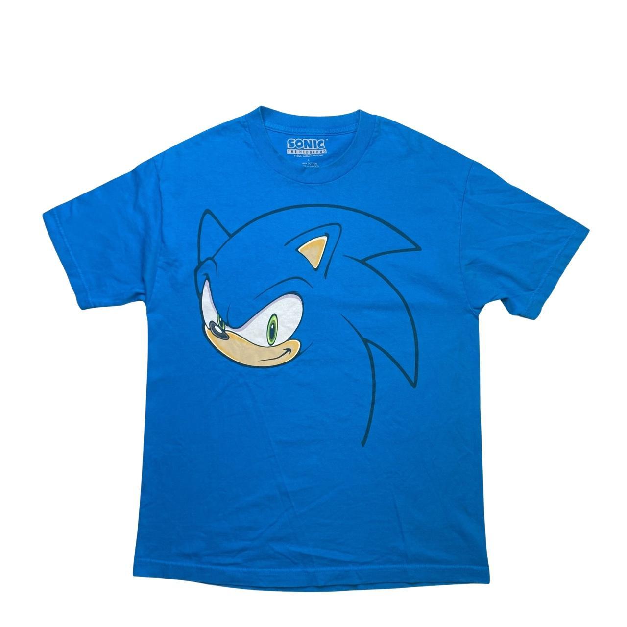 Sonic the Hedgehog shirt Condition: good Small... - Depop