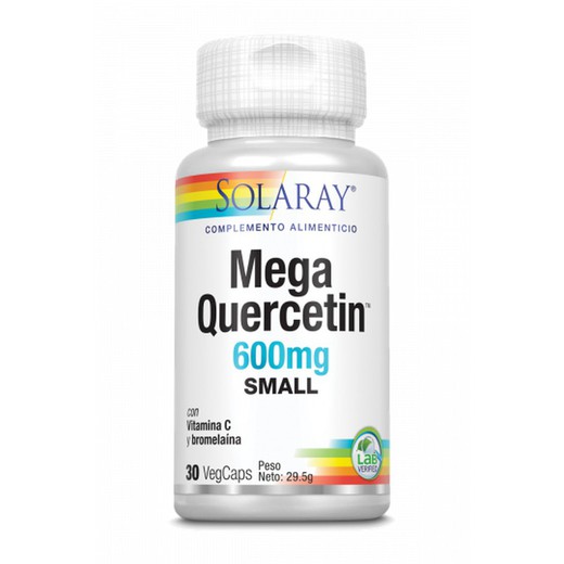 Solaray Mega Quercetin 600mg 30 VegCápsulas