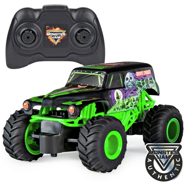 Buy Monster Jam Grave Digger 1:24 Radio Controlled Truck Remote Control ...