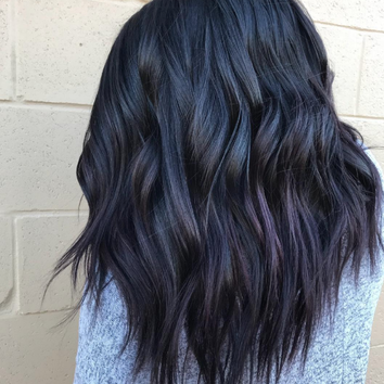 Winter Berry Hair Is the Easiest Way for Brunettes to Rock Purple