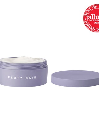 Fenty Skin Butta Drop Whipped Oil Body Cream on white background