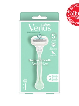 Gillette Venus Extra Smooth Sensitive on white background