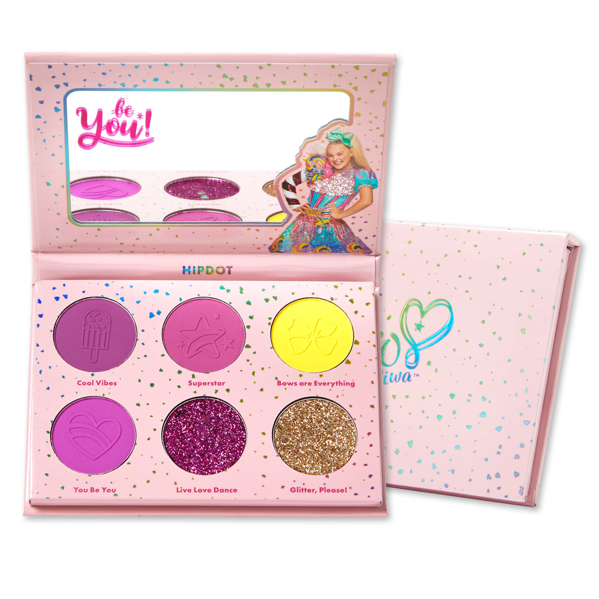 HipDot x JoJo Siwa pink palette