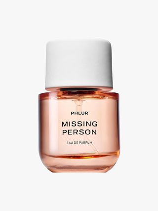 The Phlur Missing Person Eau de Parfum on a light gray background