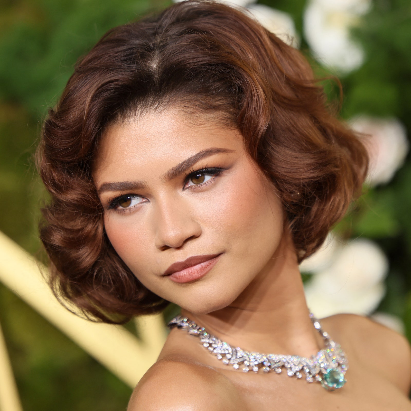 Zendaya Totally Transformed Her Hair With Thick Bangs and a Long Ponytail