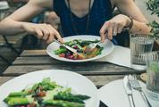 Vegan Lunch with Asparagus