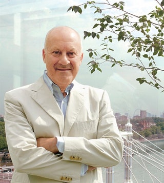 This image may contain Human Person Clothing Apparel Norman Foster and Shirt