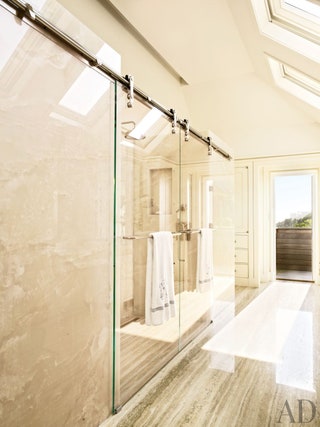 Beach Bathroom by Thierry Despont Ltd. and Thierry Despont Ltd. in East Hampton New York