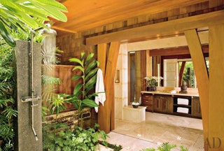 Exotic Bathroom by Werner Design Associates and Mark de Reus in Kona Hawaii