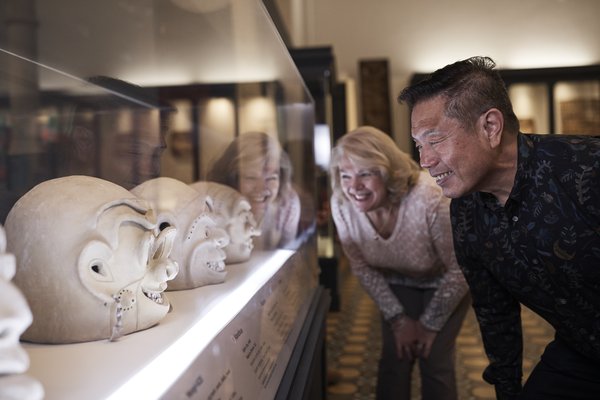 Couple with Asaro Mud Masks