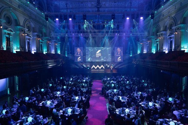 2024 Australian Museum Eureka Prizes Awards night. Atmos shots and images of winners accepting their award