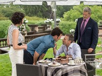 Royal Pains, Mark Ivanir (L), Campbell Scott (R), 'Manimal', Season 4, Ep. #8, 08/01/2012, ©USA