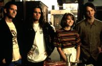 SINGLES, Campbell Scott, Matt Dillon, Bridget Fonda, Jim True, 1992