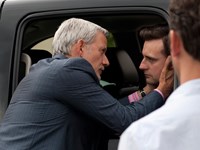 Royal Pains, Campbell Scott (L), Callum Blue (R), 'Hammertime', Season 5, Ep. #8, 08/07/2013, ©USA