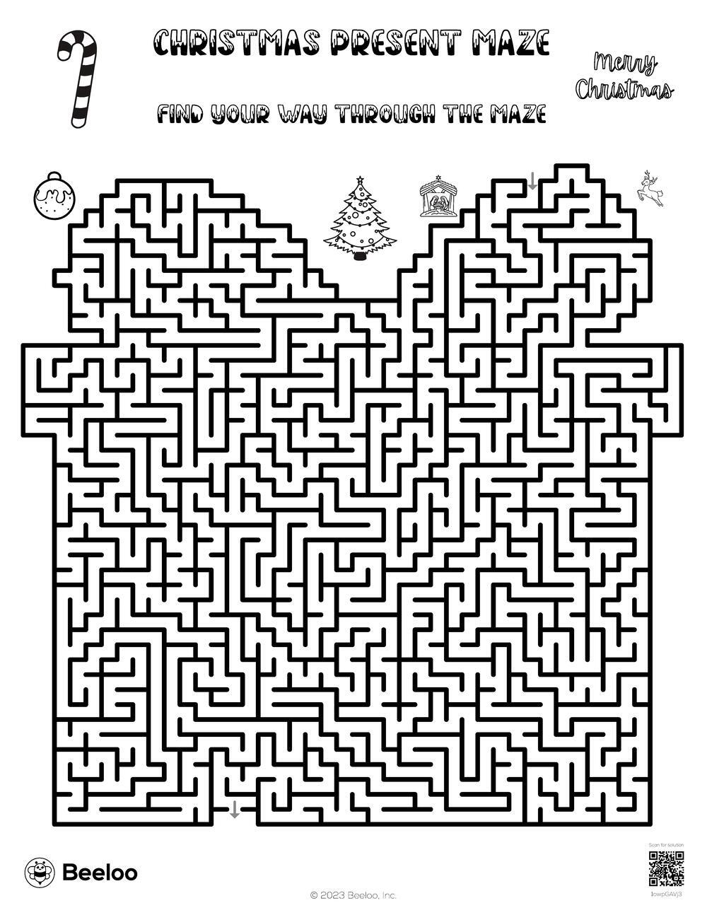 Christmas Present Maze