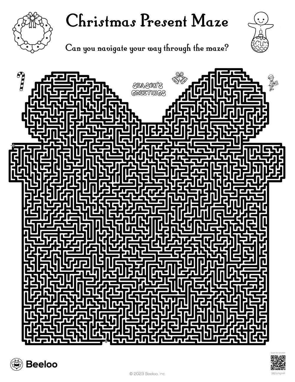 Christmas Present Maze