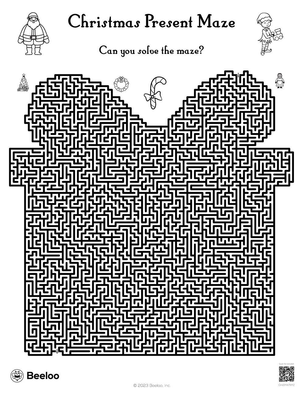 Christmas Present Maze