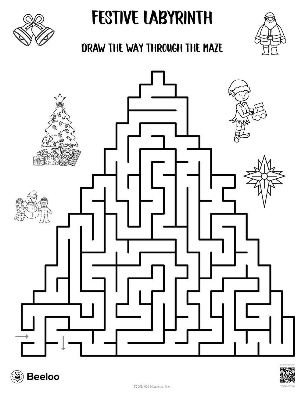 Festive Labyrinth