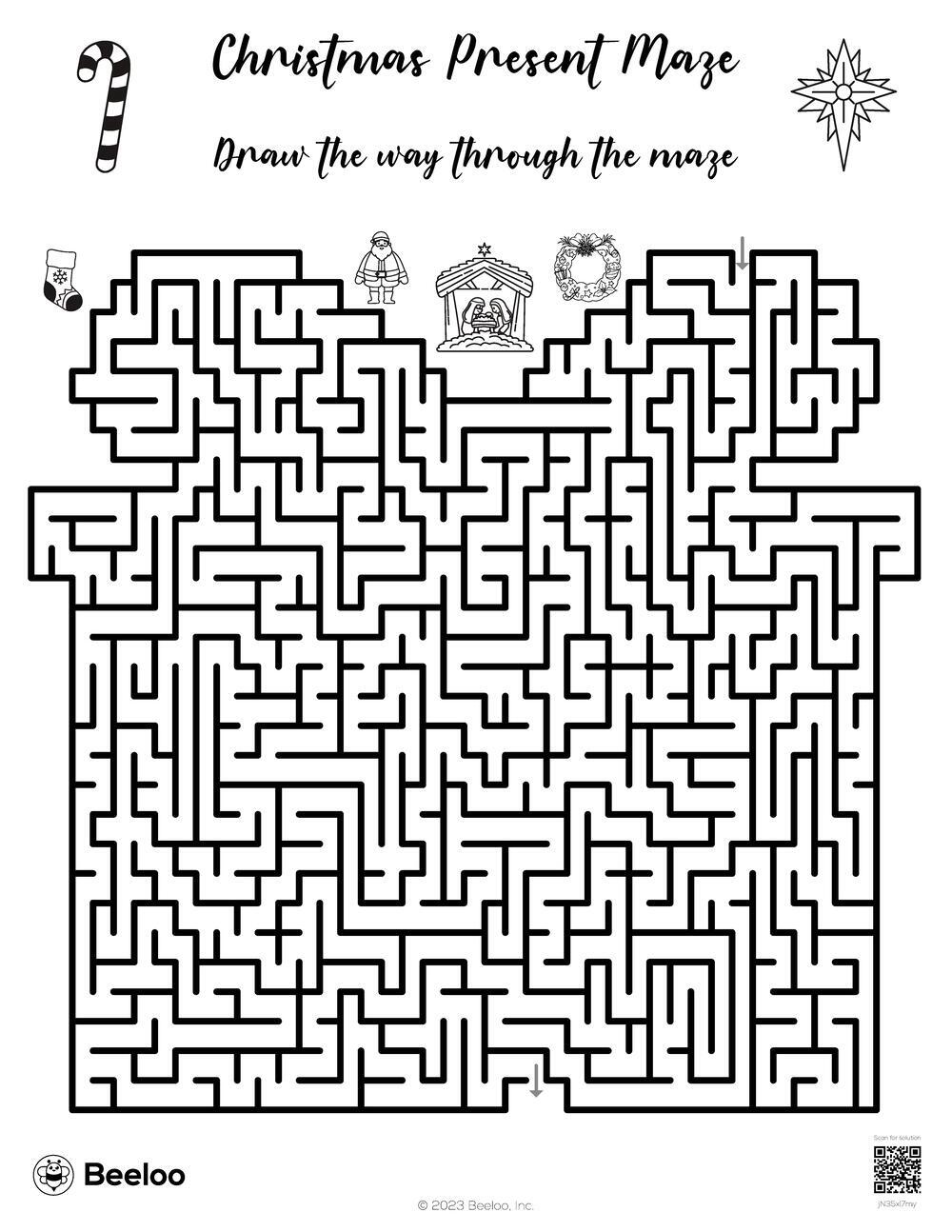 Christmas Present Maze