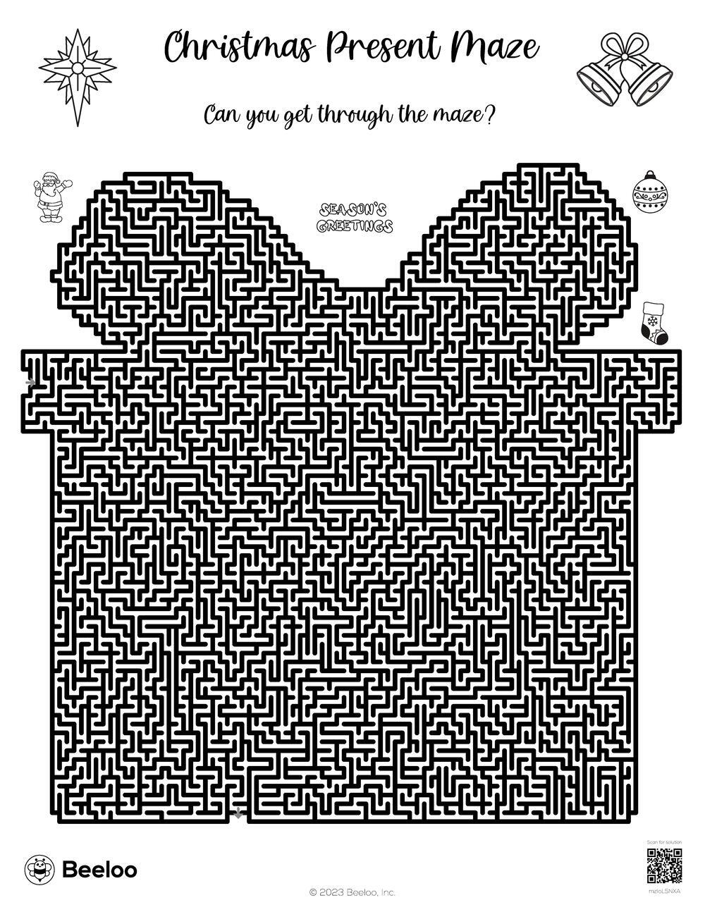 Christmas Present Maze