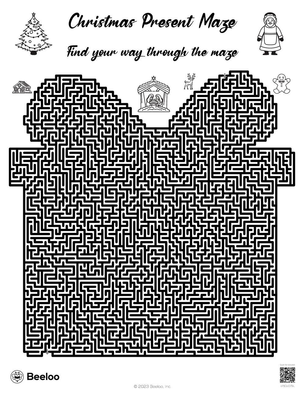 Christmas Present Maze