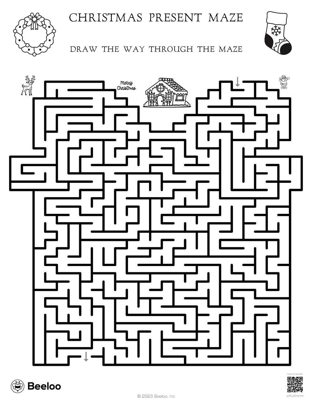 Christmas Present Maze