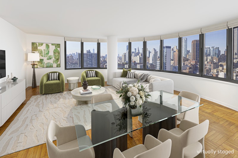 330 East 38th Street 34D, Midtown East, Midtown East, NYC - 2 Bedrooms  
2 Bathrooms  
5 Rooms - 