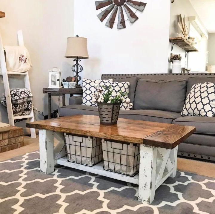 Chunky Farmhouse Coffee Table