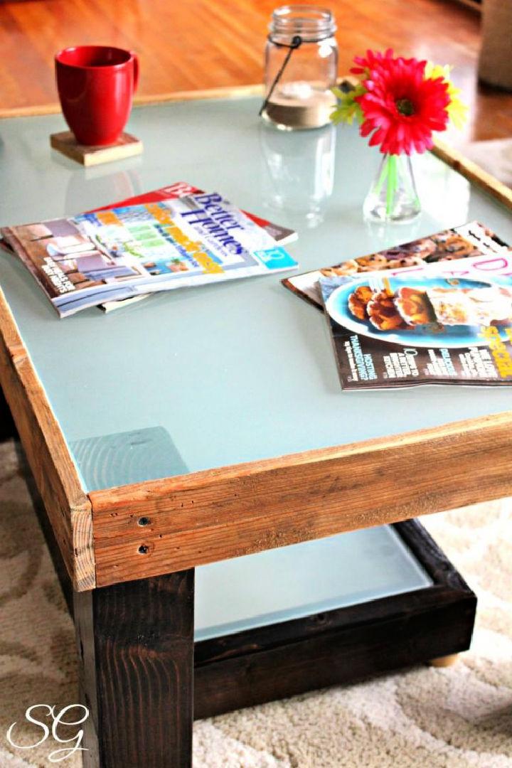 Upcycled DIY Coffee Table