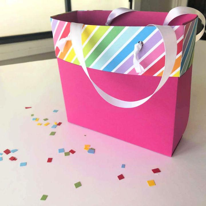 DIY Handle Paper Gift Bag