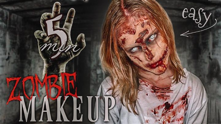 Easy Zombie Makeup Tutorial