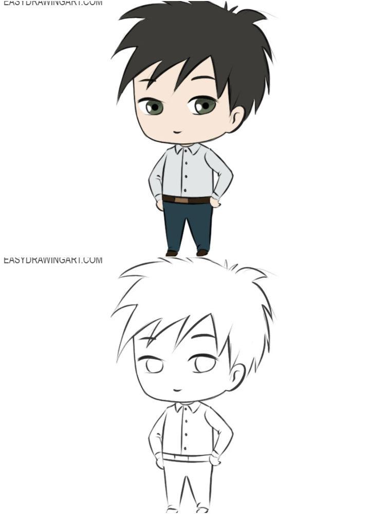 How to Draw a Chibi Character