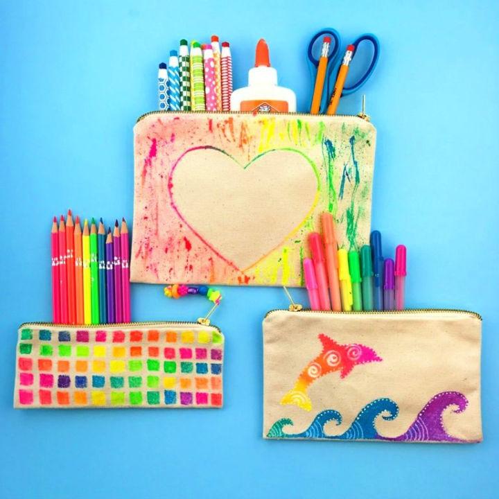 Cute DIY Pen and Pencil Pouches