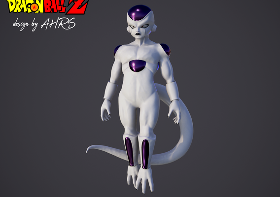 Frieza - Dragon Ball Z High poly 3D model