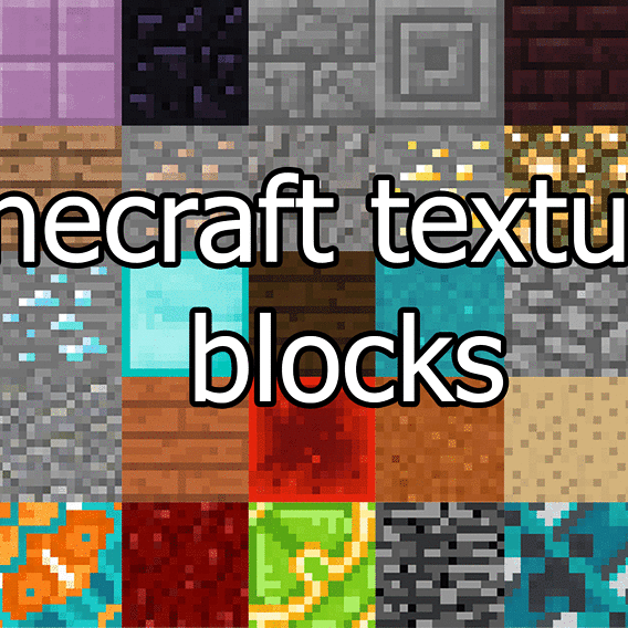 Minecraft texture blocks