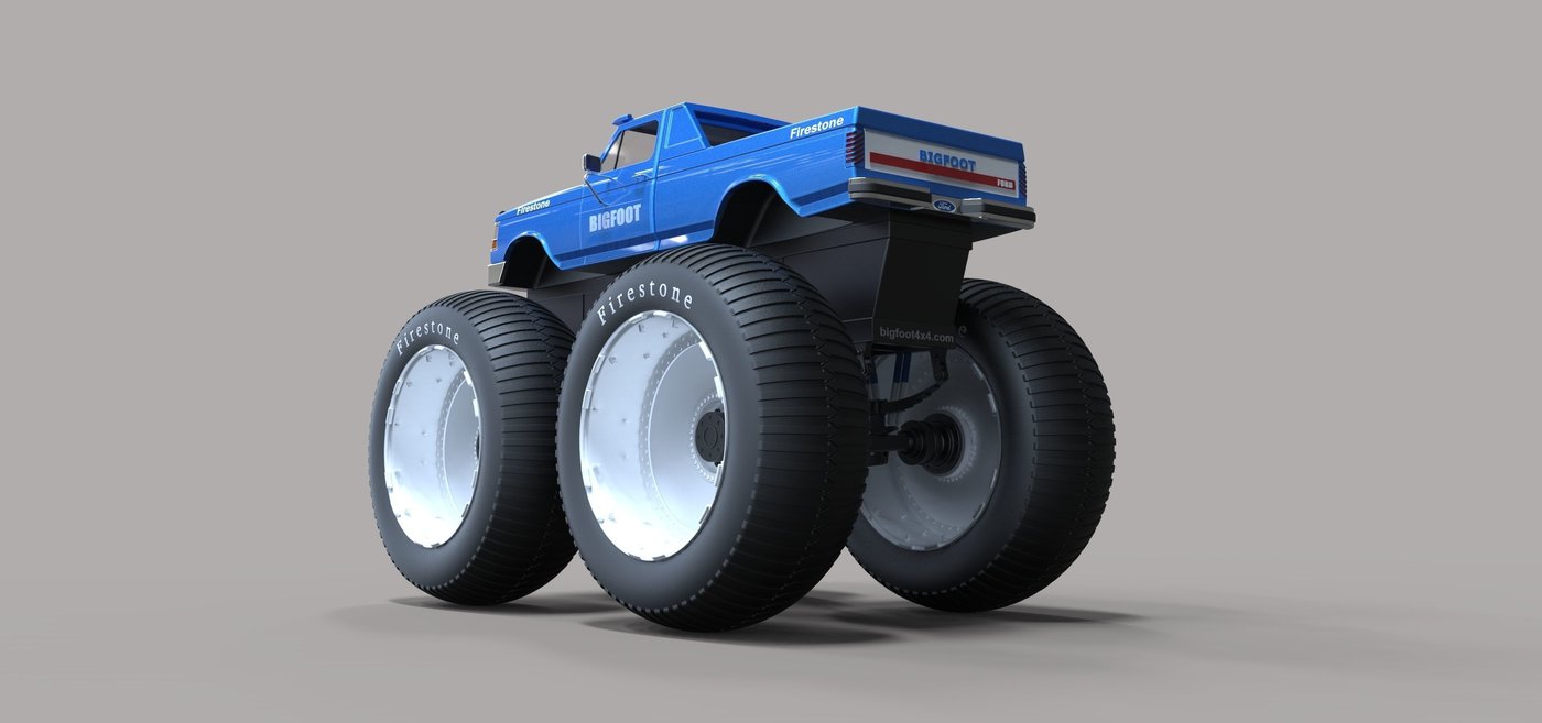 Bigfoot 5 Largest Monster Truck