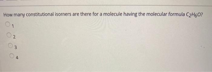 Solved How many constitutional isomers are there for a | Chegg.com