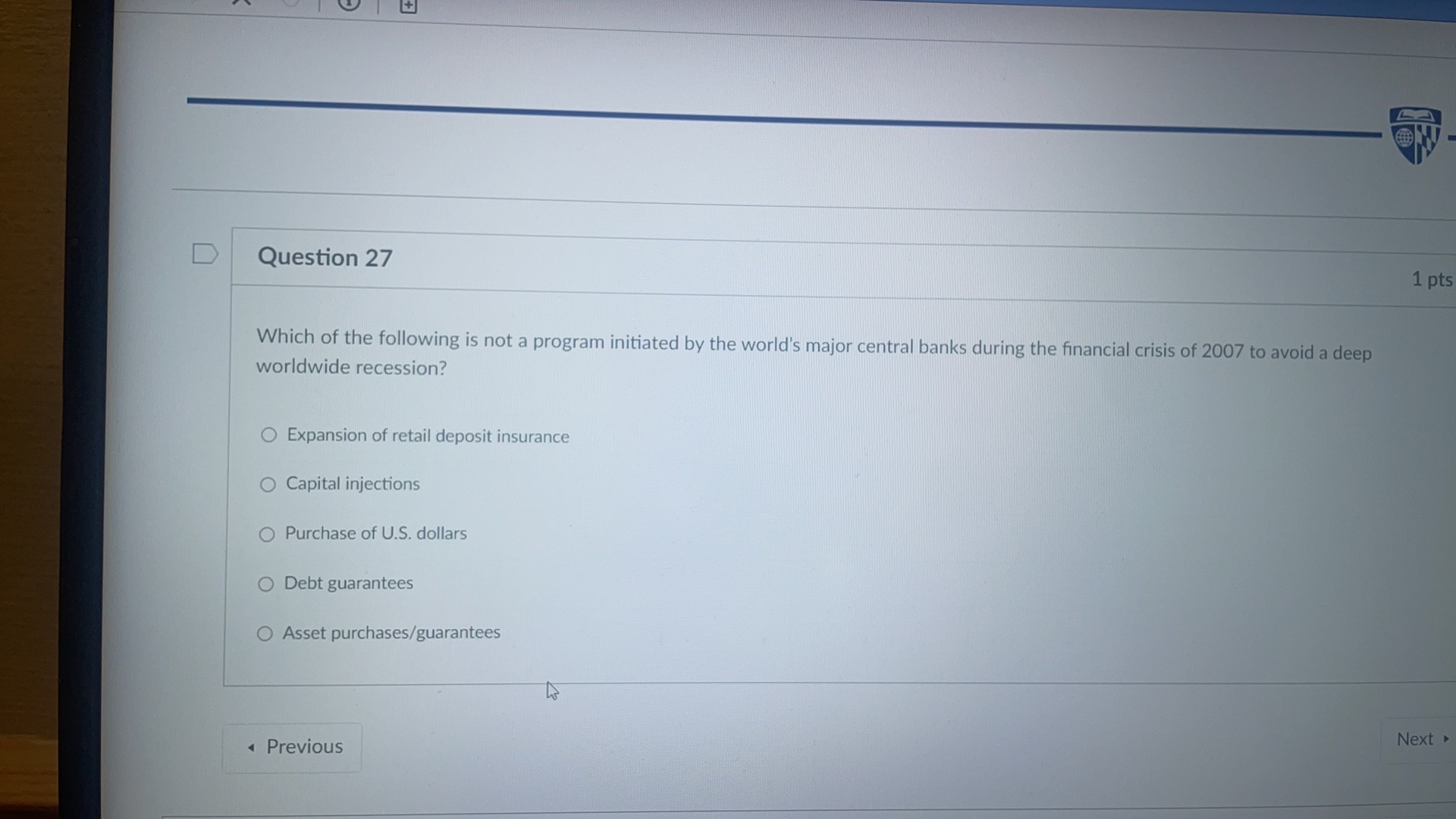 Solved Question 27Which of the following is not a program | Chegg.com