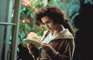 Image may contain Human Person Helena Bonham Carter Musical Instrument Leisure Activities and Oboe